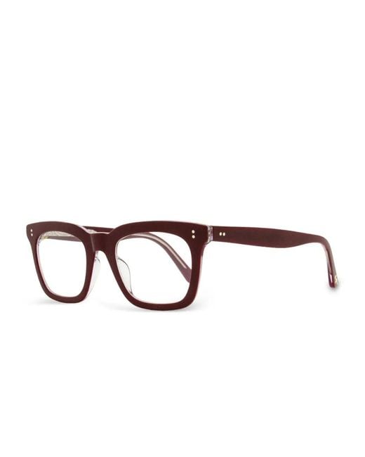 Maui Jim Brown Rectangle-Frame Glasses