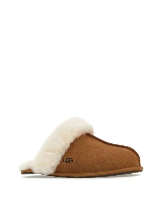 Ugg Brown Scuffette Ii Mule Slippers