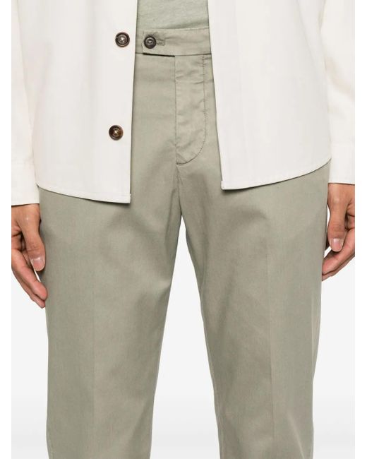 Corneliani Natural Tapered Chinos for men