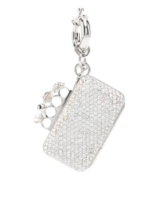 McQueen White Knuckle Clutch Charm