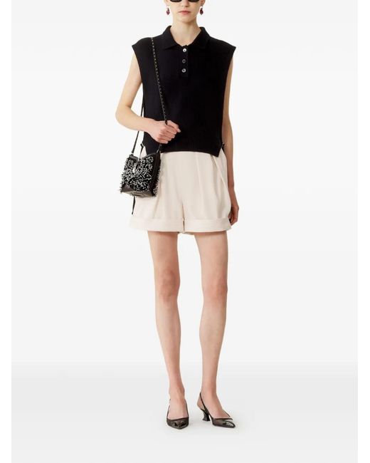 Lanvin Blue Side-Buckle Vest