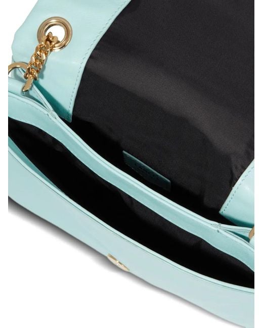 Lancel Blue Small Billie De Flap Bag