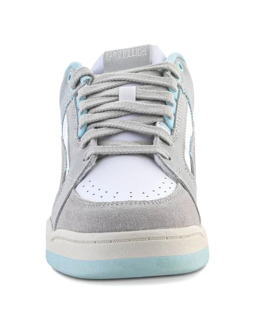 PUMA White Slipstream Sneakers