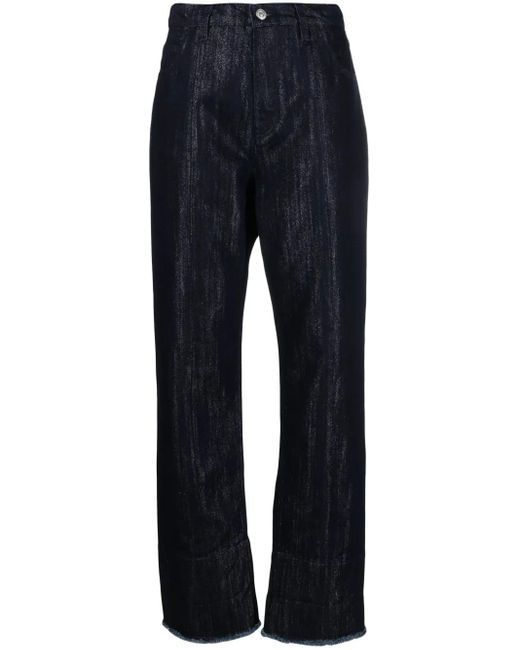 Victoria Beckham Blue Bootcut Jeans