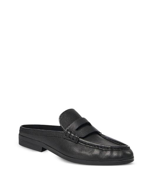 Jonathan Simkhai Black Dean Pebbled Leather Mules