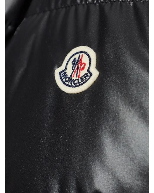 Moncler Black Quilted Vest 'Restigo' for men