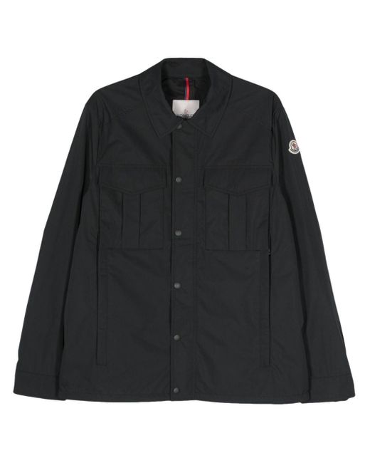 Moncler Black Frema Shirt Jacket for men