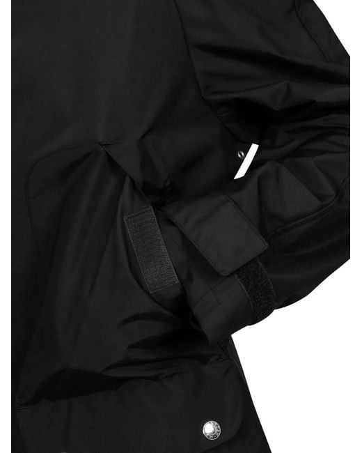 Junya Watanabe Black Veste À Boutonnière for men