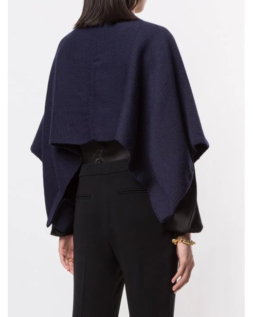 Voz Blue Solid Baby Knitted Bolero