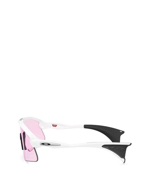 Oakley Pink Stunt Devil Geometric Sunglasses