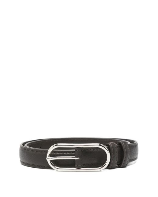 Becksöndergaard White Grain Buckle-Fastening Belt