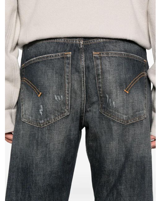 Dondup Gray Distressed Jeans for men