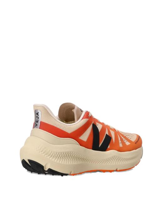 Veja Orange Baskets À Logo Imprimé