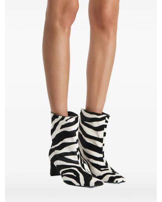 Khaite Black Ona Ankle Boots