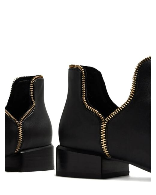 Senso Black 30Mm Bailey Vii Zippered Ankle Boots