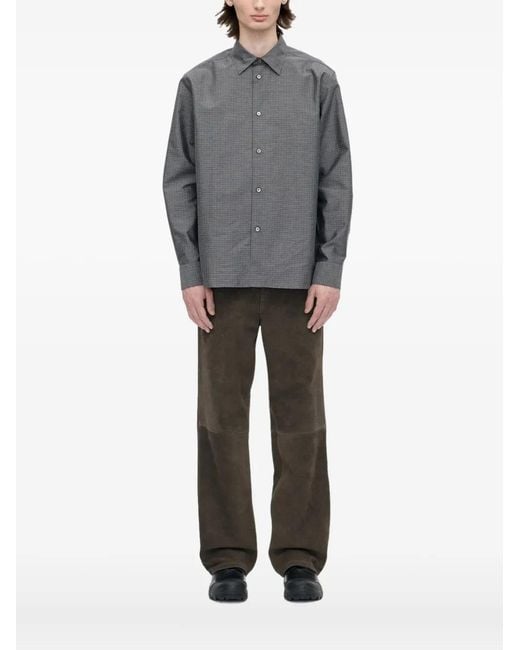 BERNER KUHL Gray Volume Shirt for men