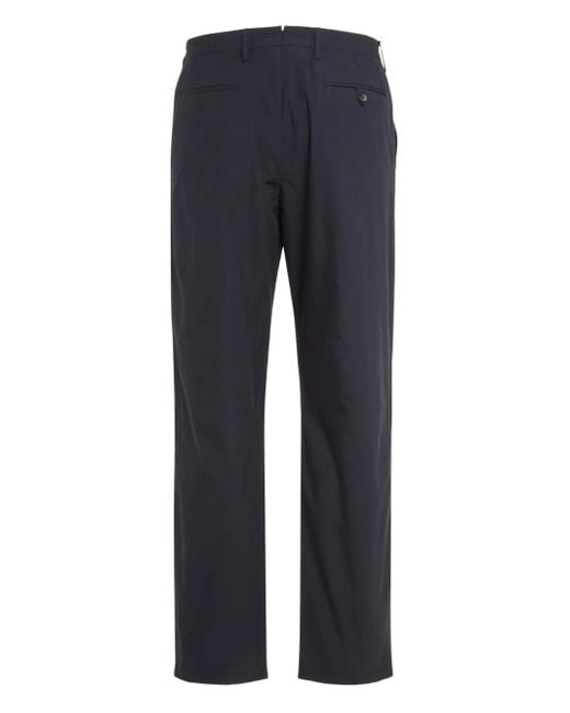 Paul Smith Blue Button-Fly Trousers for men