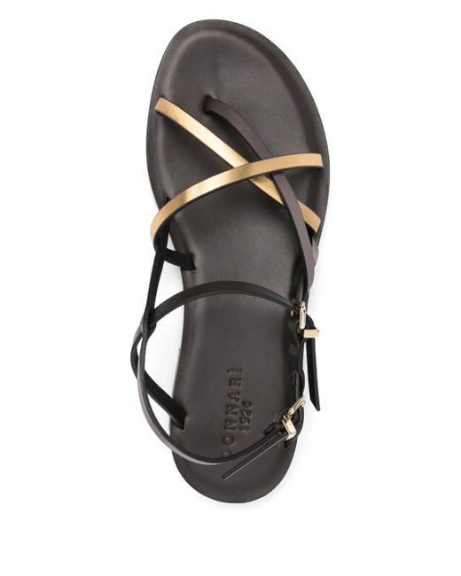 DONNARì Leather Sandals White