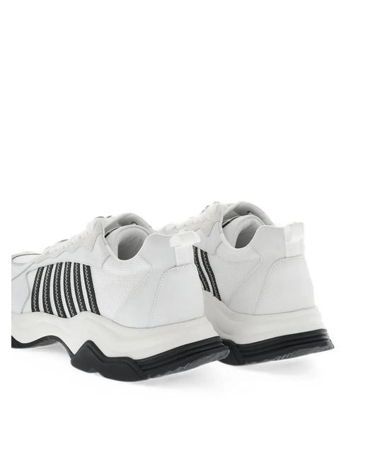 DSquared² White Wave Sneakers for men