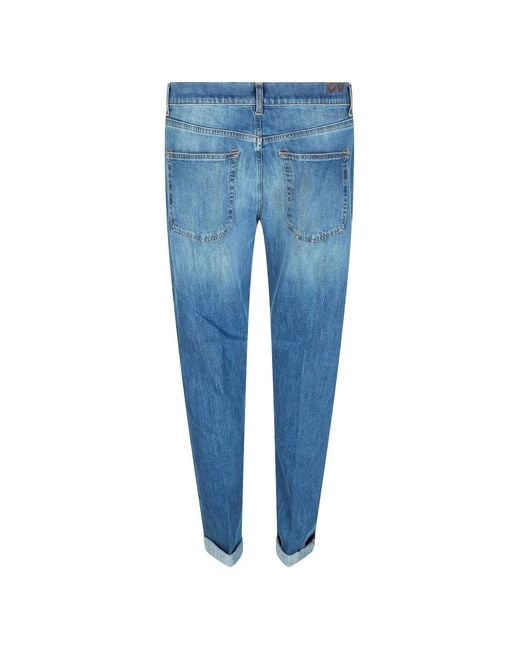 Dondup Blue Bray Regular Jeans for men