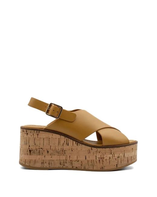 Paloma Barceló Brown Nus Heeled Sandals