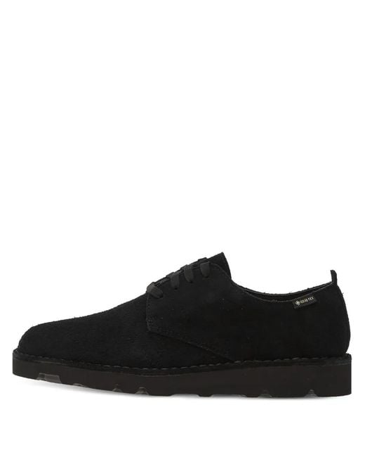 Clarks Black Derbies Desert London for men
