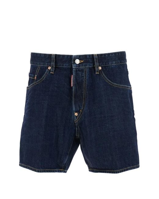 DSquared² Blue "Bro" Shorts for men