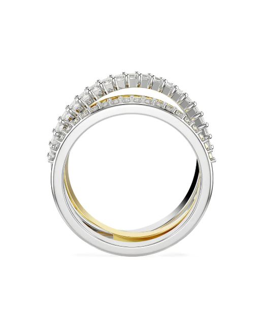 Swarovski Metallic Hyperbola Ring