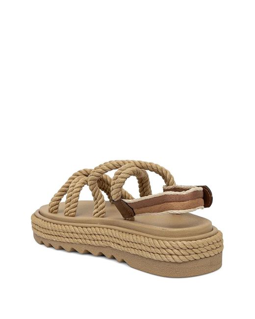 Bohonomad Natural Rope-Detail Platform Espadrilles