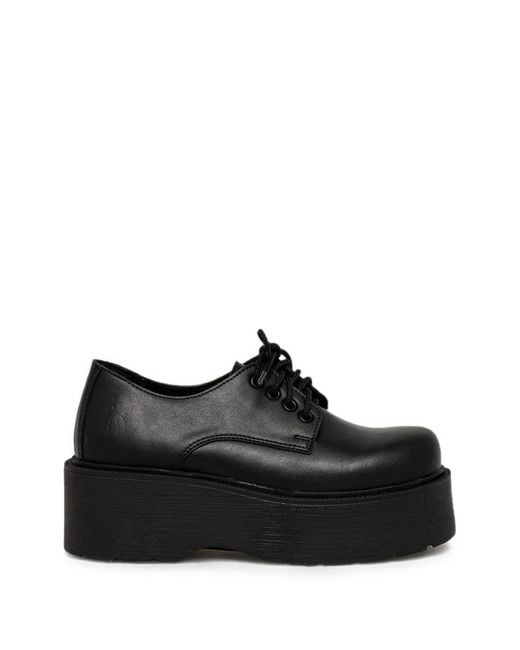 Altercore Black Spell Platform Derby Shoes