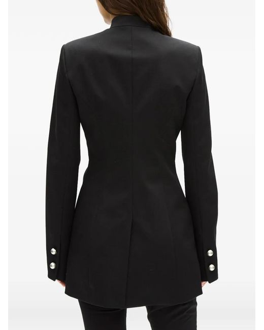 Ann Demeulemeester Black Yana Button-Up Jacket