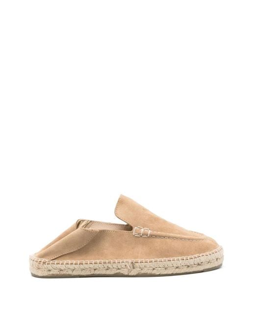 Manebí Natural Traveler Suede Espadrilles for men