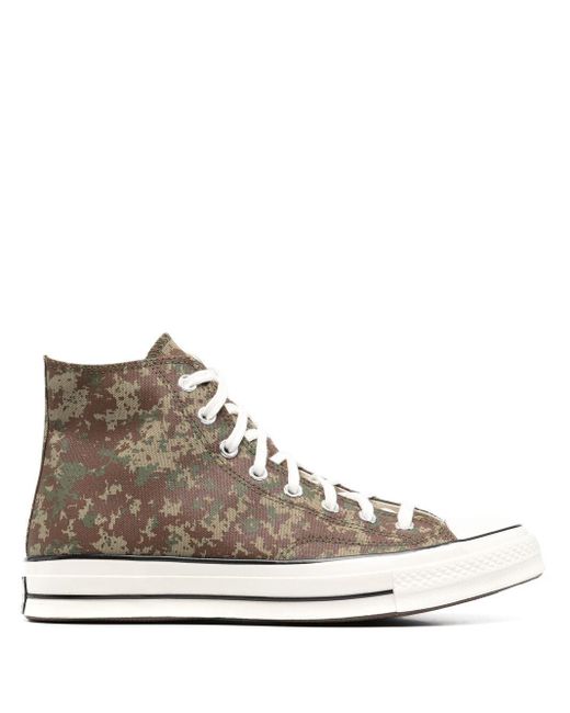 Baskets Chuck 70 à imprimé camouflage Coton Converse pour homme en ... Baskets Chuck 70 à imprimé camouflage Coton Converse pour homme en ...