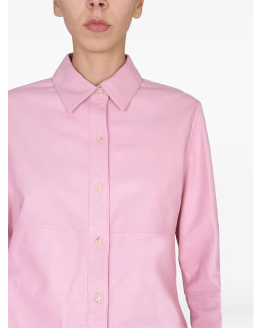 Camisa Con Botones Alysi de color Pink