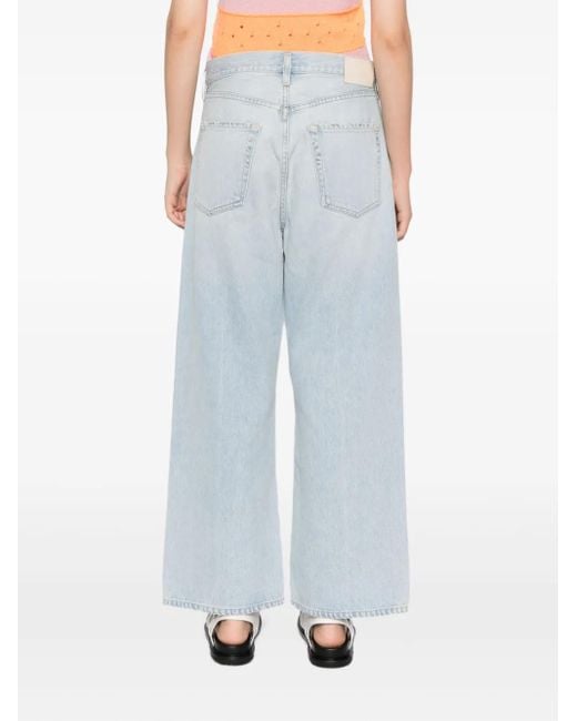 Citizens of Humanity Blue Gaucho Vintage Wide Leg Jeans