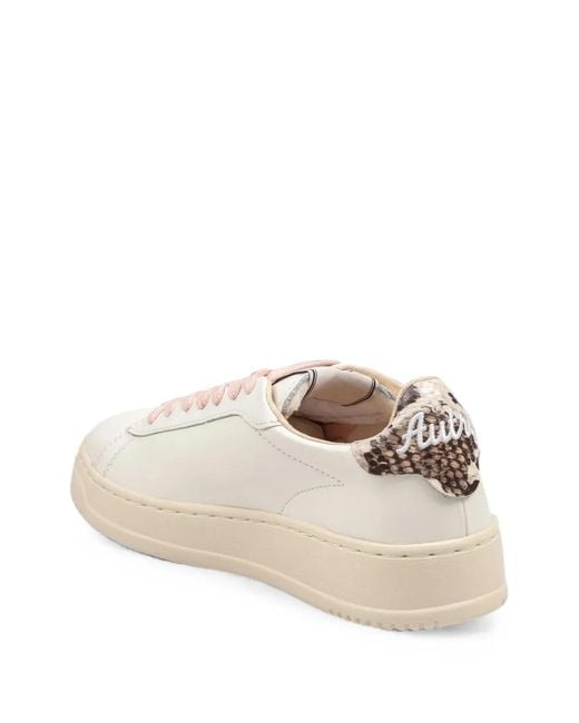 Autry White Dallas Sneakers