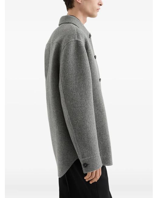 Jil Sander Jacke aus Wolle in Gray für Herren