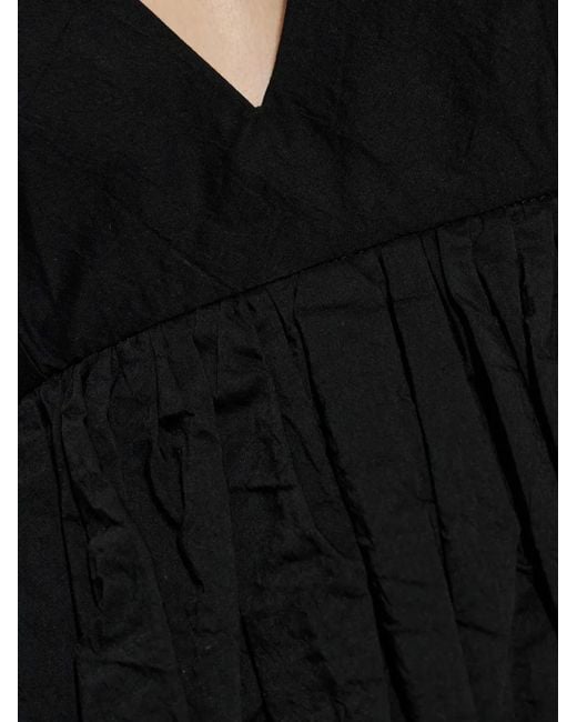 Rohe Black V-Neck Maxi Dress
