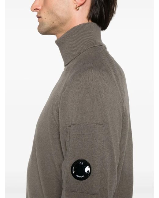 C P Company Pullover Mit Rollkragen in Gray für Herren