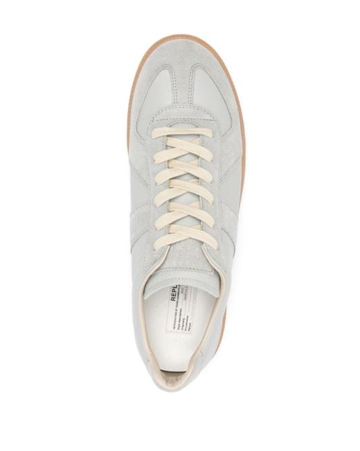 Maison Margiela Replica Leren Sneakers in het White voor heren