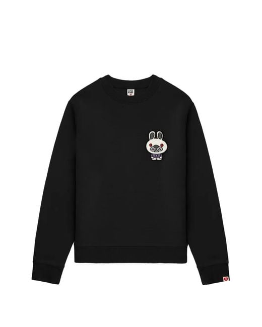 A Bathing Ape Black Rabbit Sweater