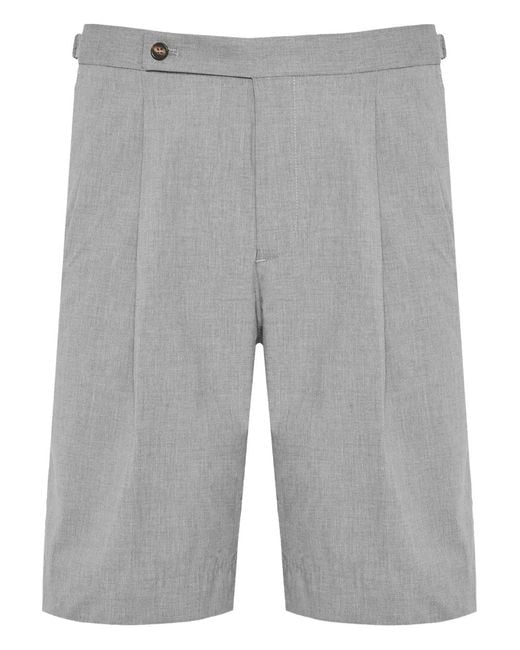Incotex Formele Shorts in het Gray voor heren