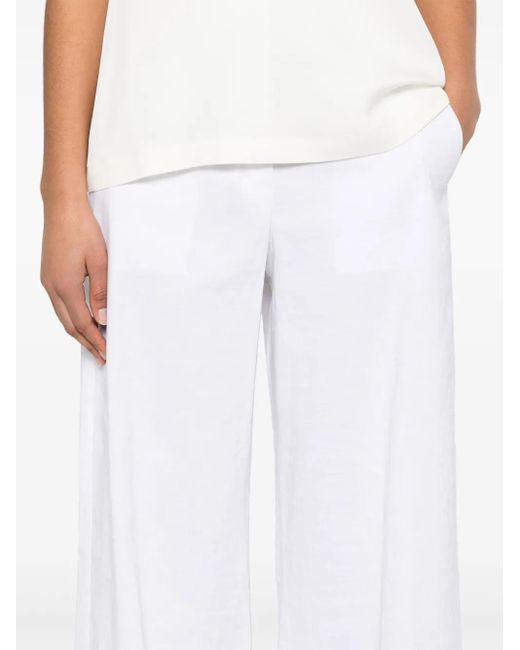 Theory White Trousers