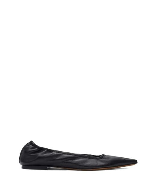 Atp Atelier White Aprica Ballet Flats