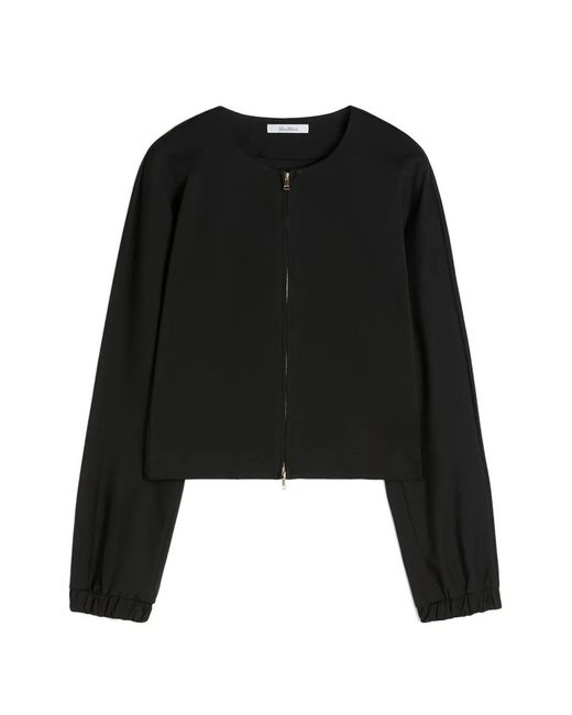 Max Mara Black Boxy Jacket