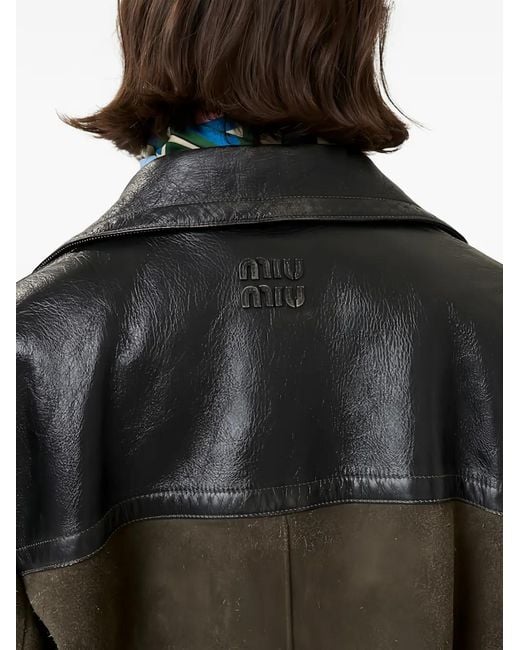 Miu Miu Black Suede Jacket