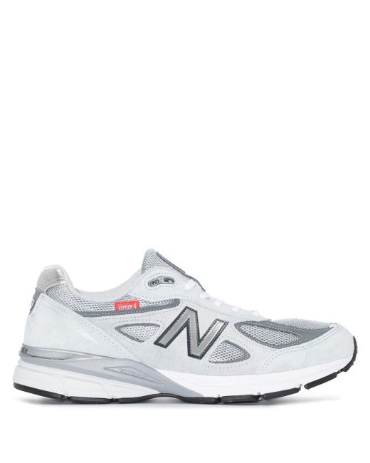 New Balance 990v4 Low-top Sneakers in White for Men | Lyst