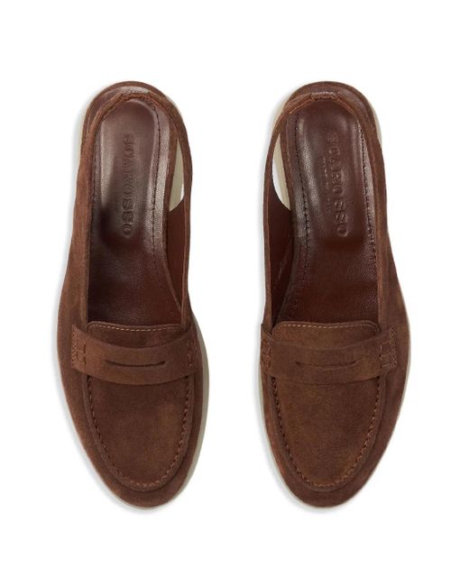 Scarosso Brown Leila Loafers