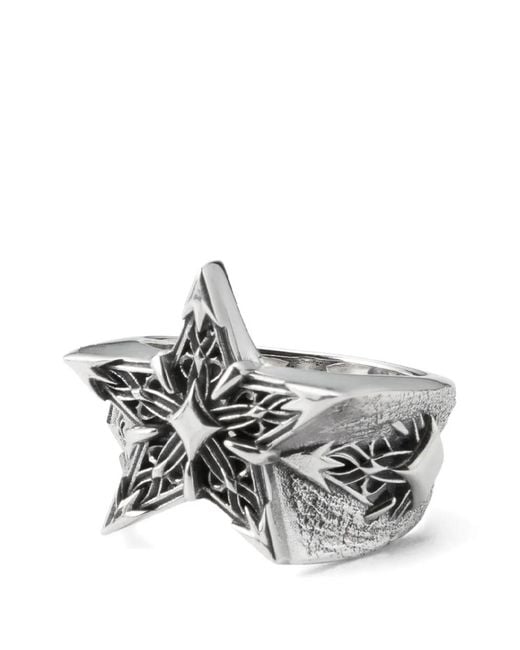 Emanuele Bicocchi Black Stella Star Ring
