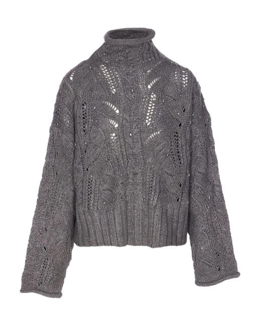 Jersey con apliques Liu Jo de color Gray